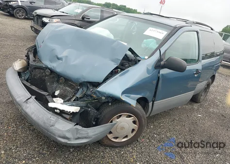 2000 Toyota Sienna Le из США, поврежденный, VIN 4T3ZF13C4YU306059